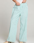 Leeee Aloe Stripe Trousers