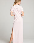 Saloonn Ballet Slipper Pink Maxi Dress