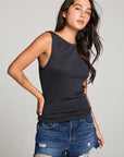 Alba Licorice Black Tank