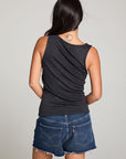 Alba Licorice Black Tank