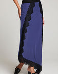 Demi Frost Blue Maxi Skirt