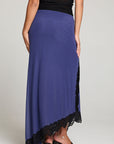 Demi Frost Blue Maxi Skirt