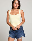 Mila Limon Yellow Tank Top