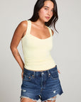 Mila Limon Yellow Tank Top