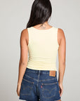 Mila Limon Yellow Tank Top