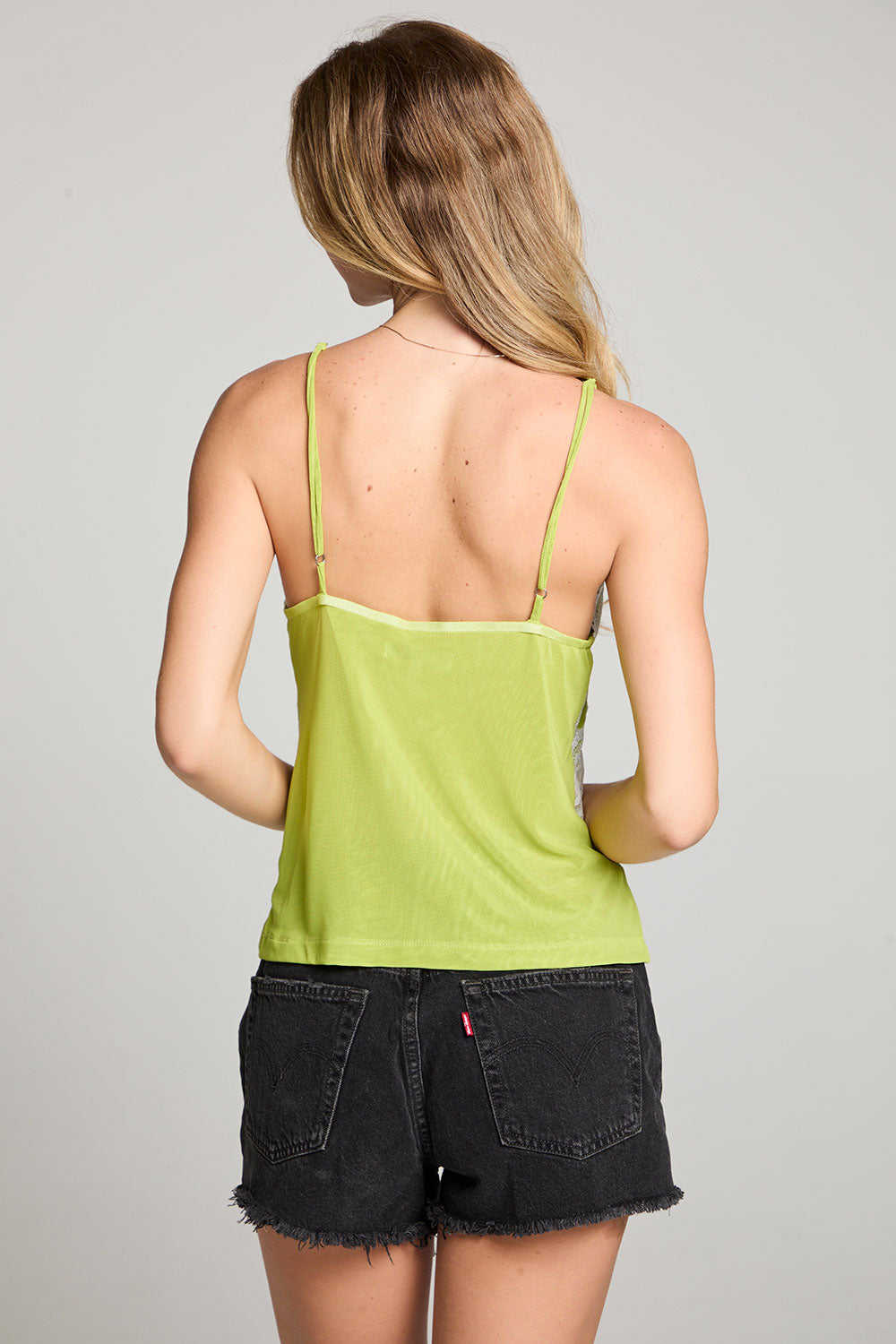 Julia Chartruse Green Tank Top