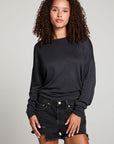 Gwyneth Licorice Black Long Sleeve