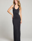 Mayer Licorice Black Maxi Dress