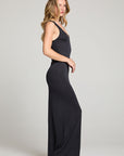 Mayer Licorice Black Maxi Dress