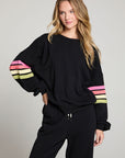 Rainbow Strappings Long Sleeve Pullover