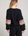 Rainbow Strappings Long Sleeve Pullover