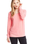 COZY KNIT LONG SLEEVE CREW NECK DOLMAN WOMENS chaserbrand