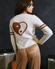 Yin Yang Heart Cardigan