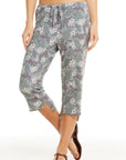 LOVE KNIT SLEEPWEAR SLOUCHY HI-LO KICK FLARE LOUNGE PANT WOMENS chaserbrand