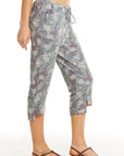 LOVE KNIT SLEEPWEAR SLOUCHY HI-LO KICK FLARE LOUNGE PANT WOMENS chaserbrand