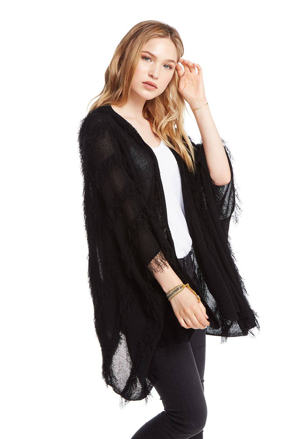 OPEN FRONT KIMONO WOMENS chaserbrand