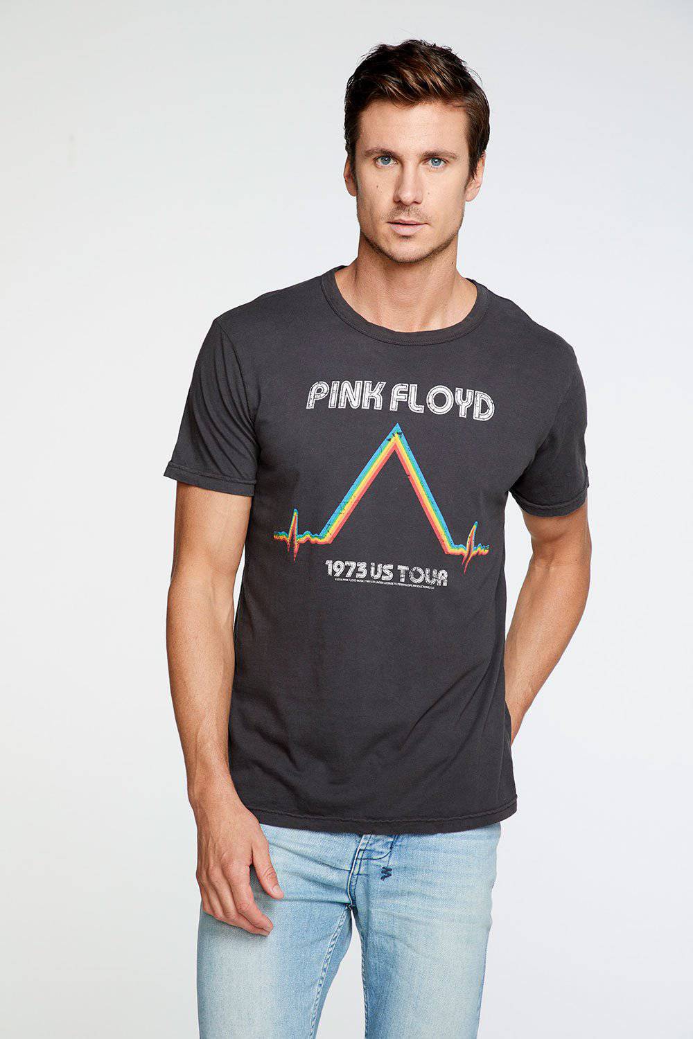 Pink Floyd - 1973 US Tour Crew Neck Tee MENS chaserbrand