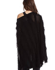 SIDE SLIT PONCHO WOMENS chaserbrand