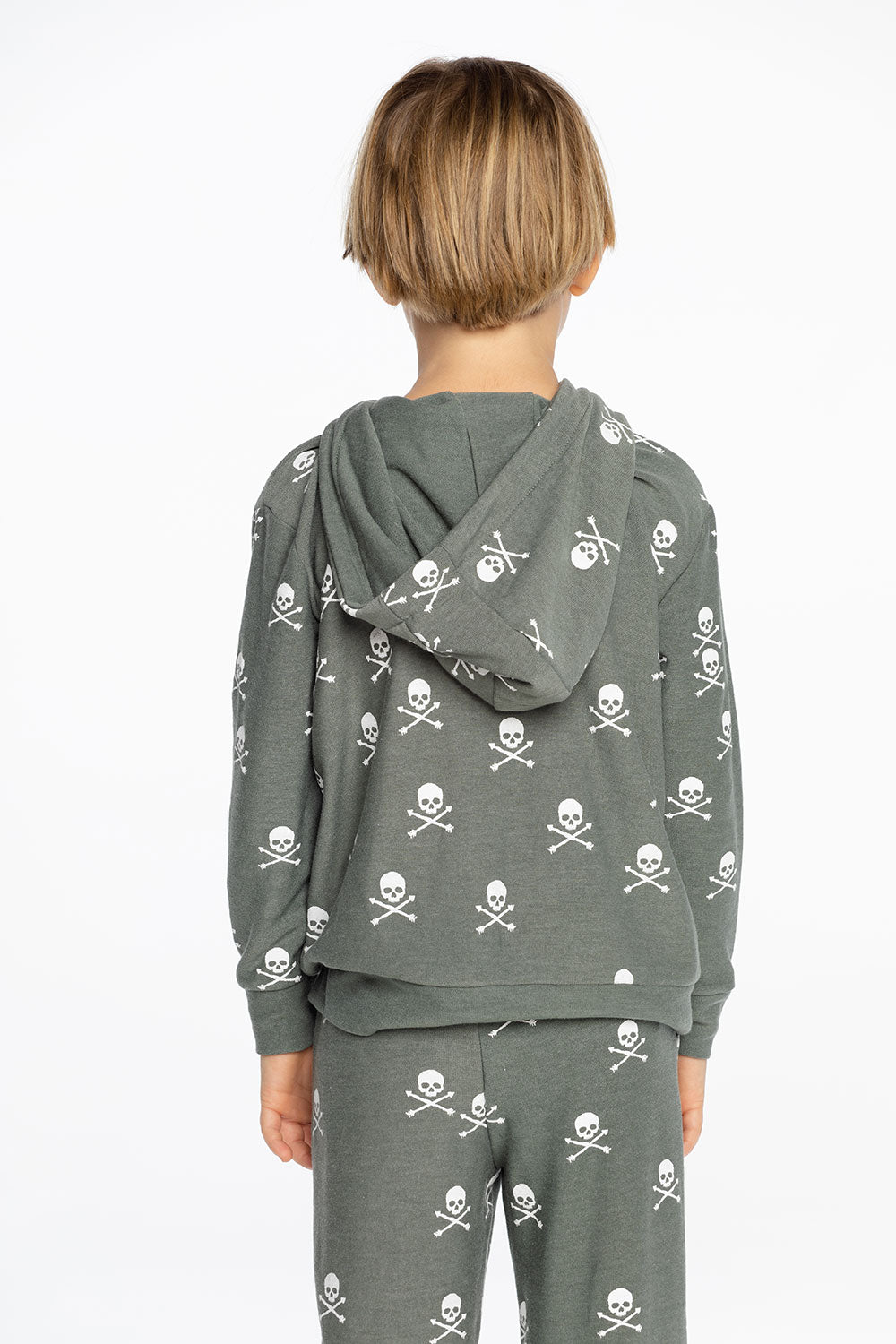 Scattered Skull Hoodie BOYS - chaserbrand