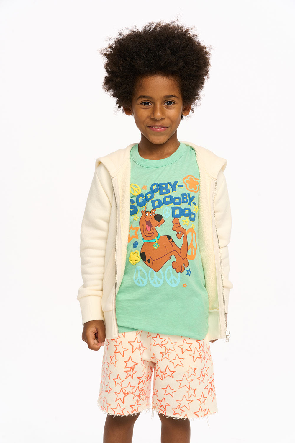 Scooby Doo - Peace Signs Alex Tee BOYS chaserbrand