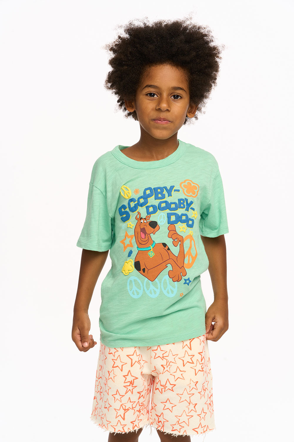 Scooby Doo - Peace Signs Alex Tee BOYS chaserbrand