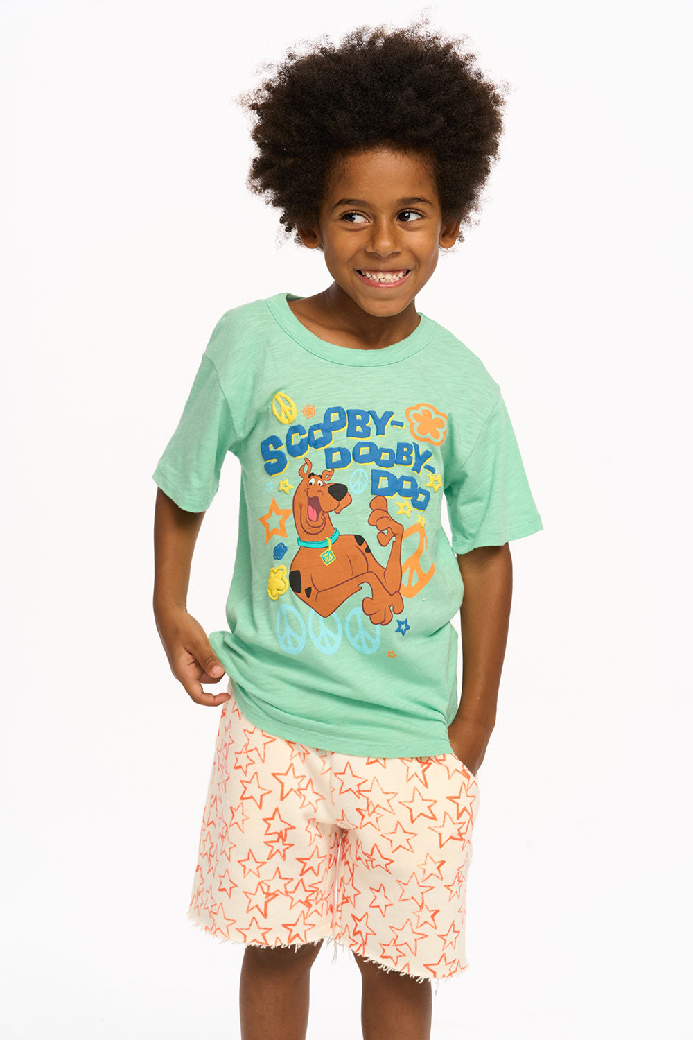 Scooby Doo - Peace Signs Alex Tee BOYS chaserbrand