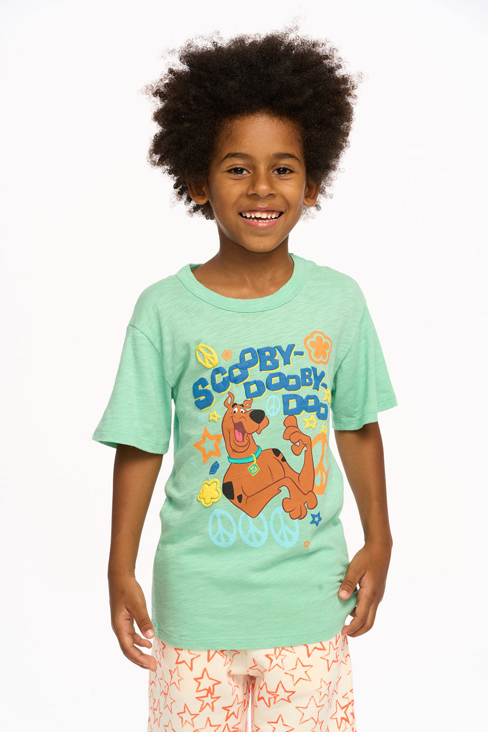 Scooby Doo - Peace Signs Alex Tee BOYS chaserbrand