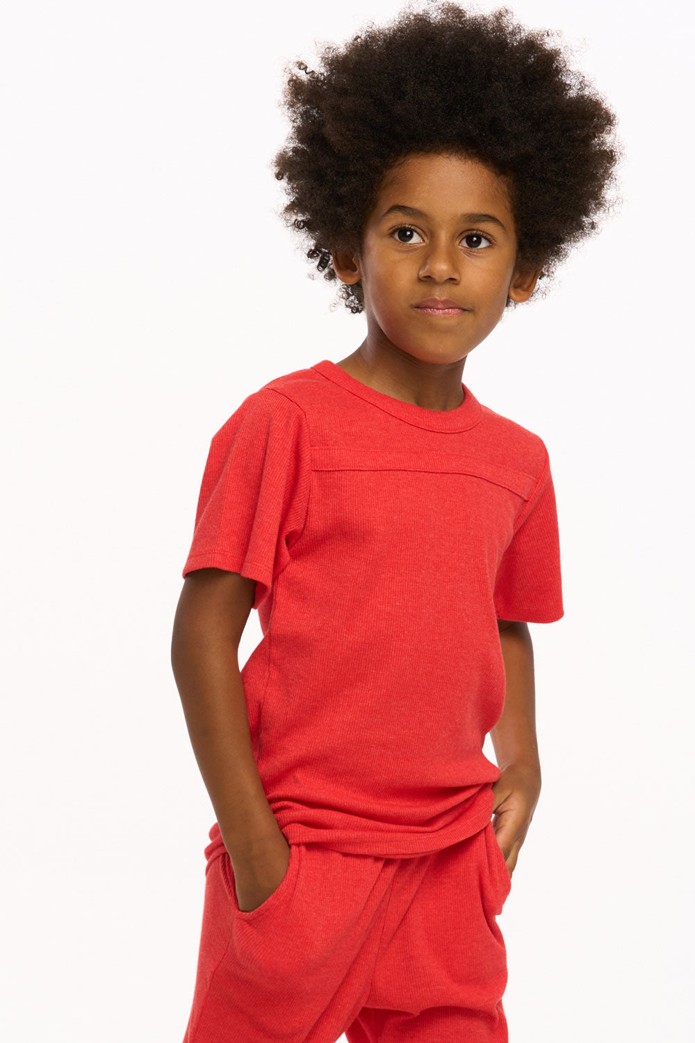 Rowan Tee - Flame Scarlet BOYS chaserbrand