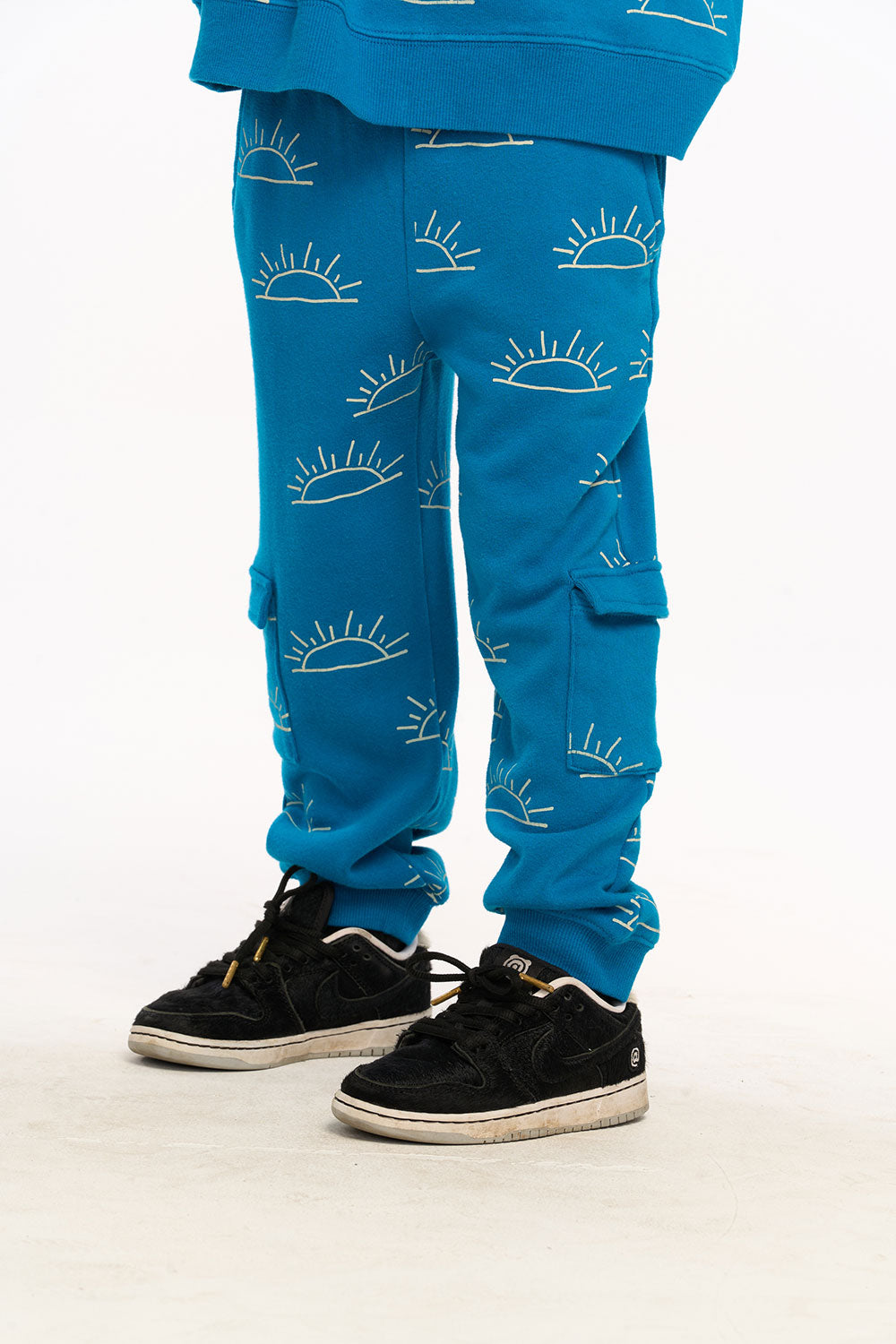 Rising Sun Santiago Cargo Joggers - Mykonos Blue BOYS chaserbrand