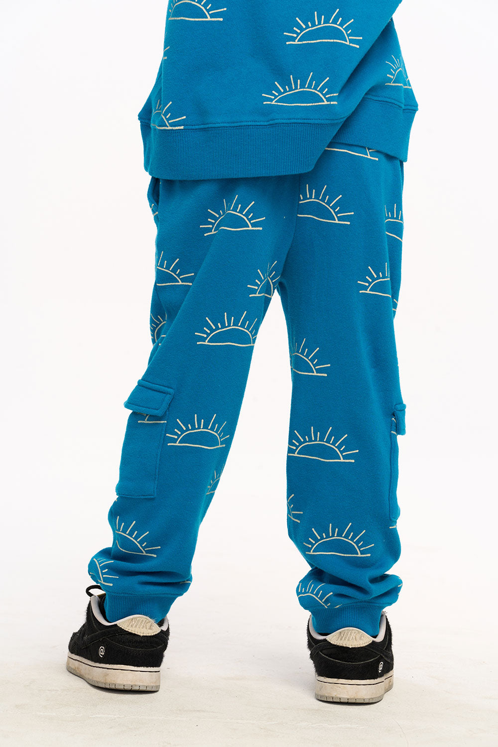 Rising Sun Santiago Cargo Joggers - Mykonos Blue BOYS chaserbrand