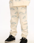 Rising Sun Santiago Cargo Joggers - Coco Milk BOYS chaserbrand