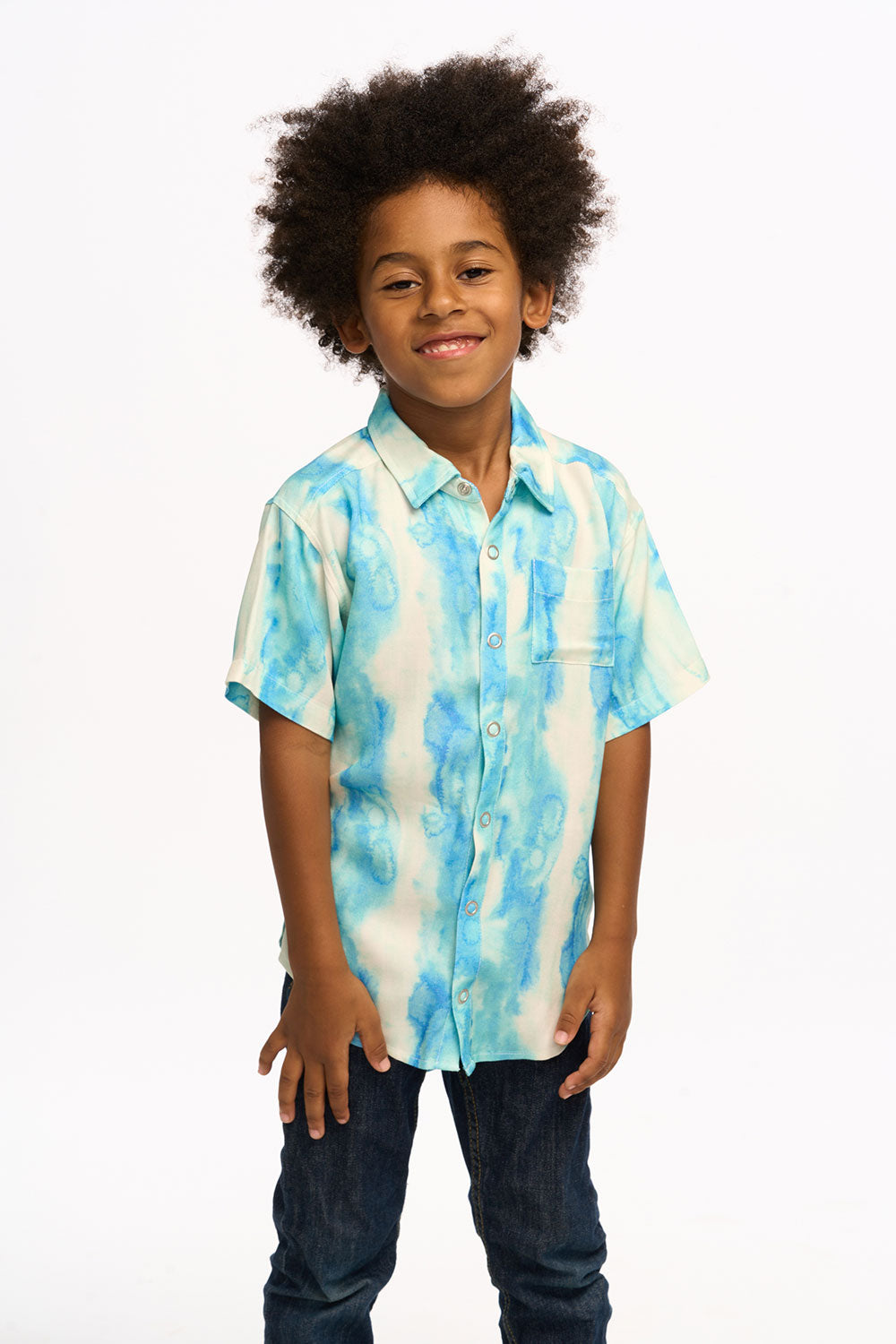 Blue Watercolor Stripe BOYS chaserbrand