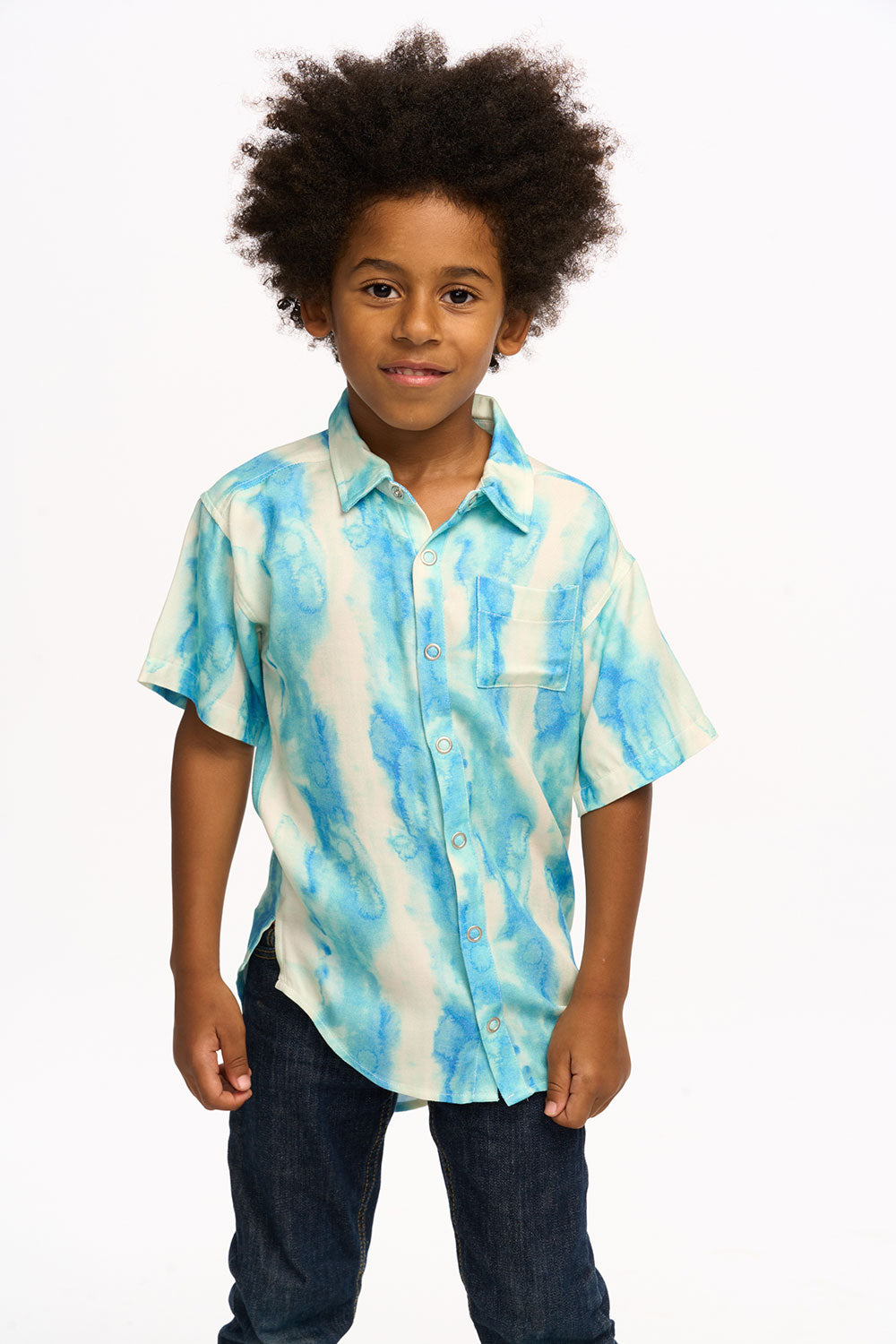 Blue Watercolor Stripe BOYS chaserbrand