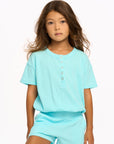 Rosie Romper - Clear Blue GIRLS chaserbrand