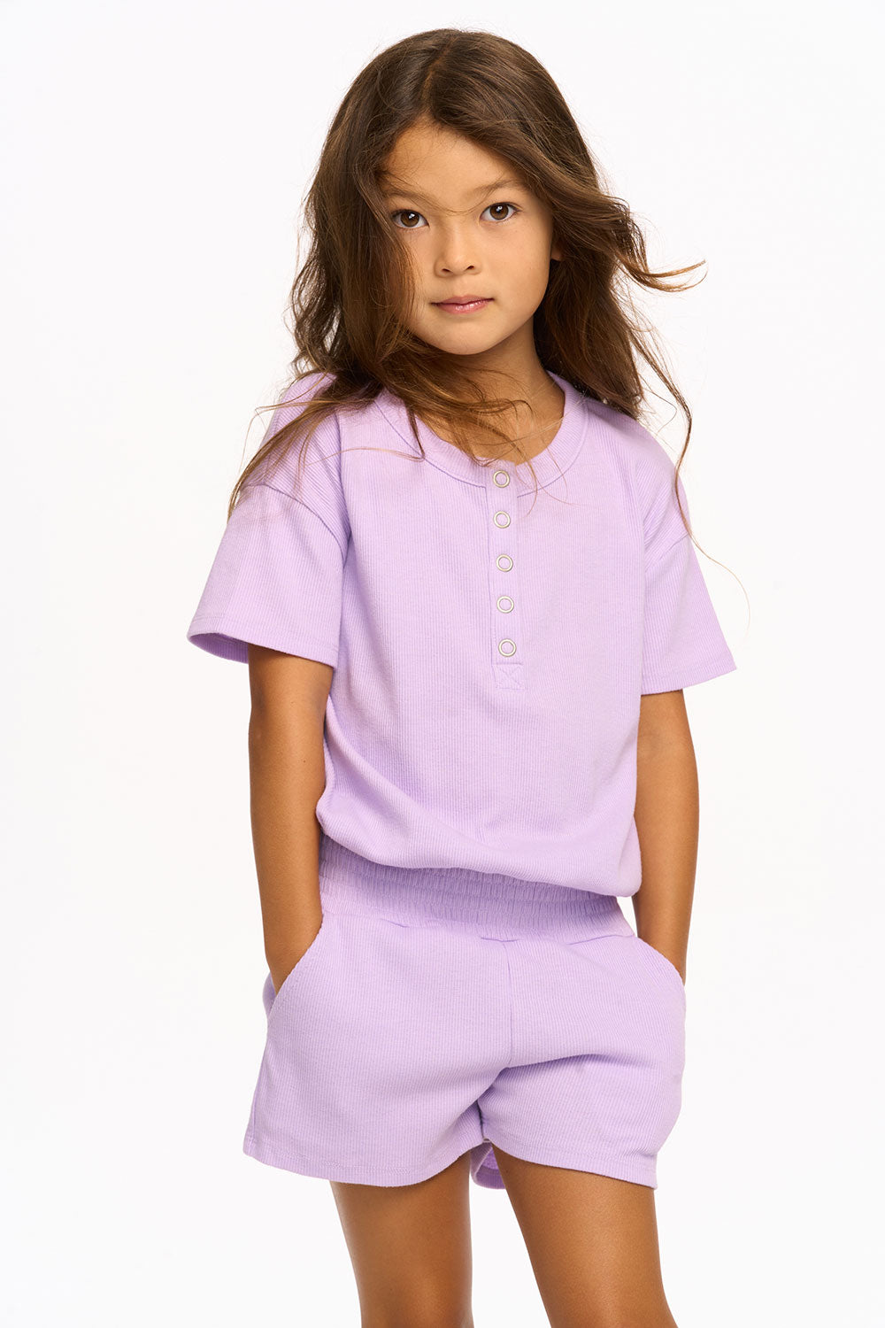 Rosie Romper - Digital Lavender GIRLS chaserbrand