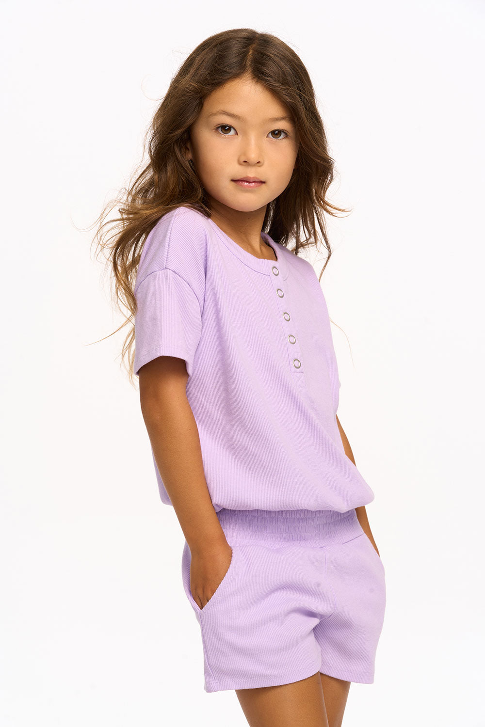 Rosie Romper - Digital Lavender GIRLS chaserbrand