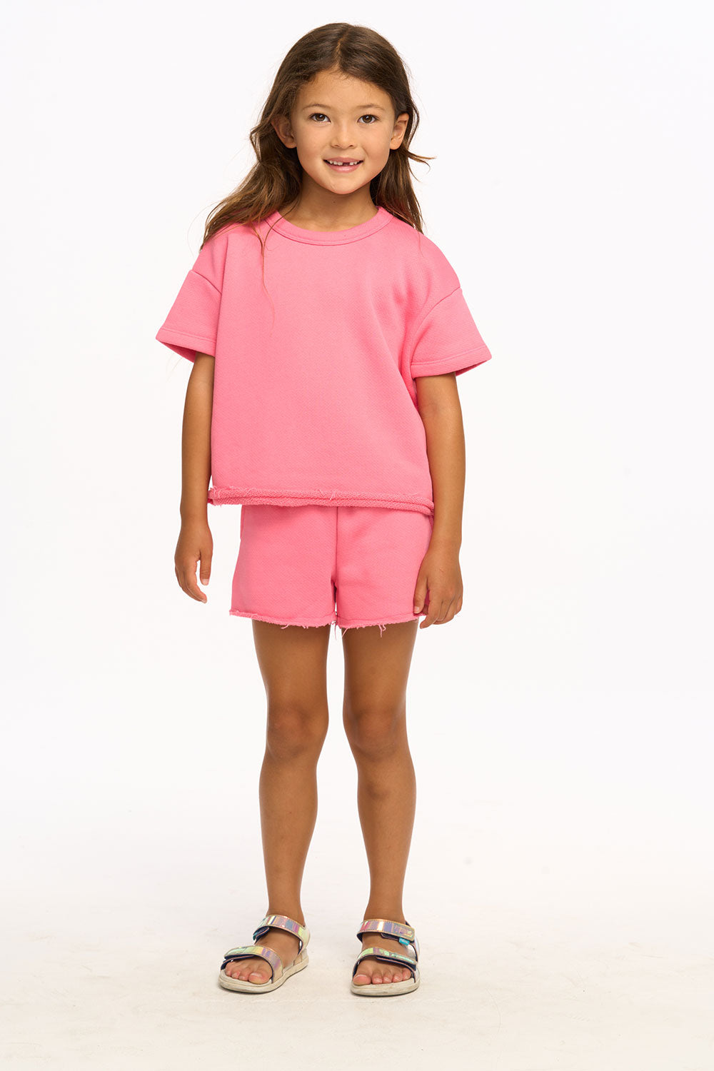 Piper Pullover - Pink Lemonade GIRLS chaserbrand