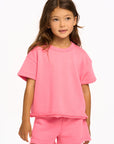 Piper Pullover - Pink Lemonade GIRLS chaserbrand