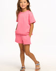 Piper Pullover - Pink Lemonade GIRLS chaserbrand