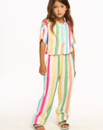 Multi Color Stripe Jumpsuit GIRLS chaserbrand