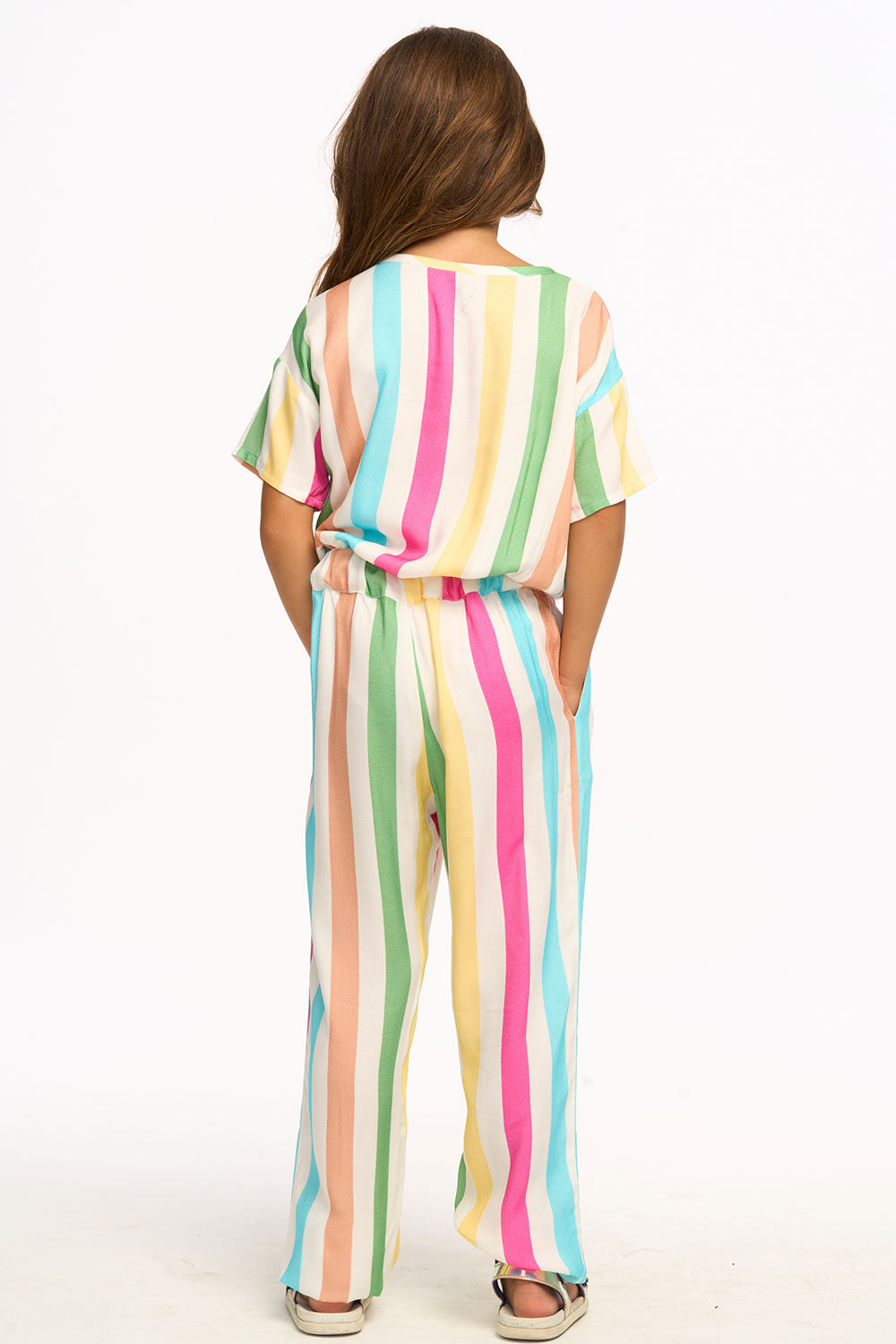 Multi Color Stripe Jumpsuit GIRLS chaserbrand