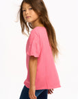 Wynn Short Sleeve Top - Pink Lemonade GIRLS chaserbrand