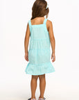 Nova Cotton Poplin Tank Dress - Clear Blue GIRLS chaserbrand