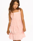 Nova Cotton Poplin Tank Dress - English Rose GIRLS chaserbrand