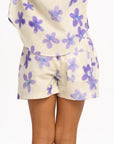 Lavender Watercolor Floral Short GIRLS chaserbrand