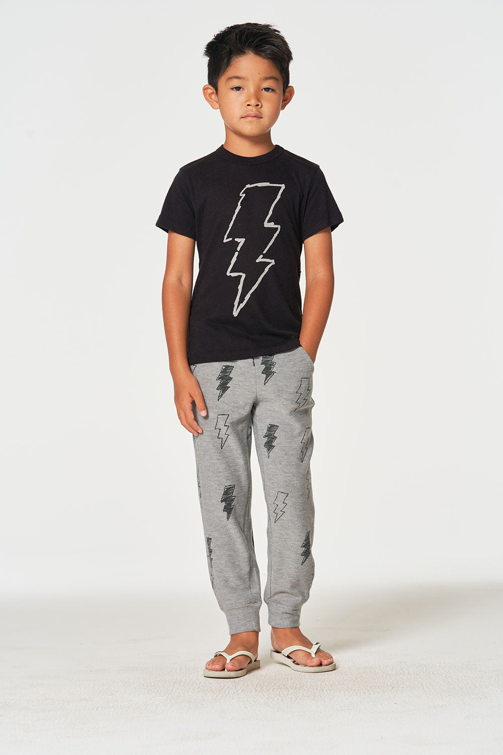 Scribble Bolt Pants BOYS chaserbrand