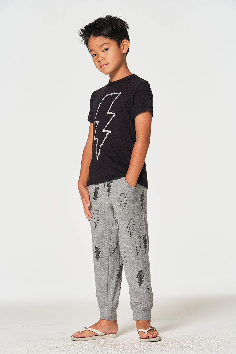 Scribble Bolt Pants BOYS chaserbrand