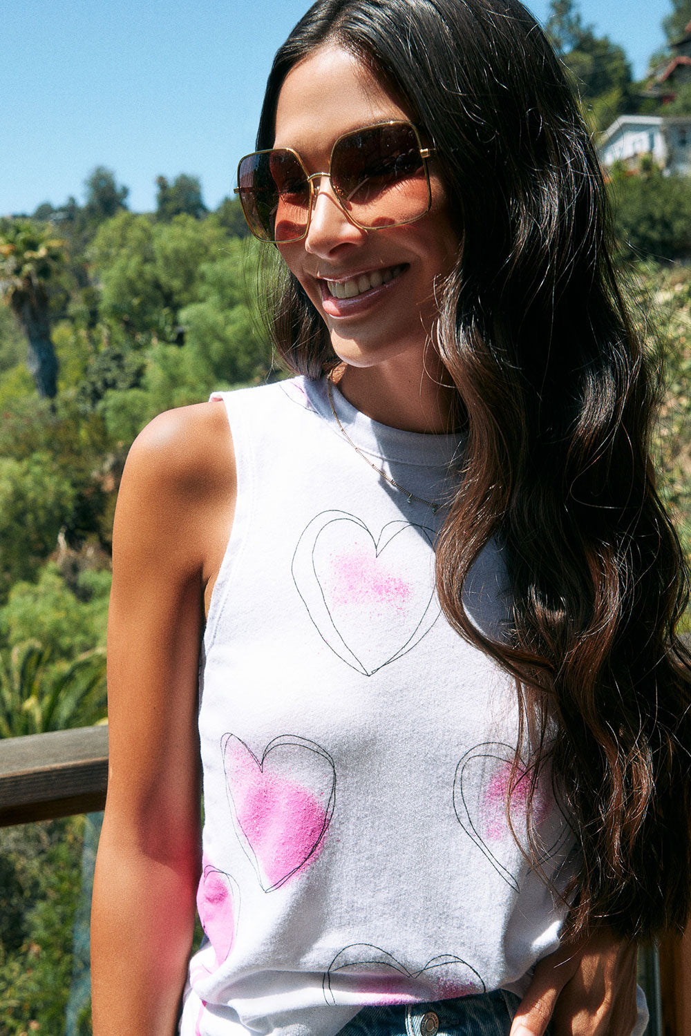 Hand Drawn Hearts WOMENS chaserbrand