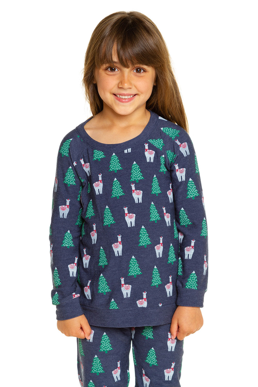 Holiday Llamas GIRLS - chaserbrand