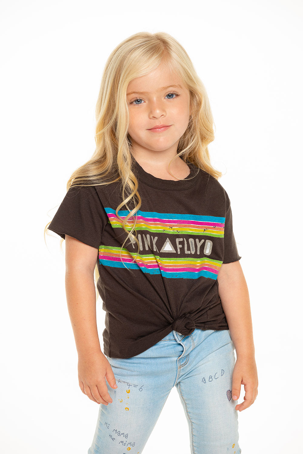 Pink Floyd - Neon Stripes Tee Recycled - chaserbrand